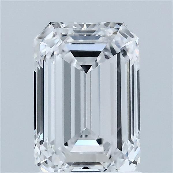 1.45ct Emerald D VVS2 Lab Created Diamond