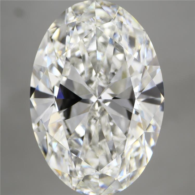 10.53ct Oval F VVS2 Lab Created Diamond