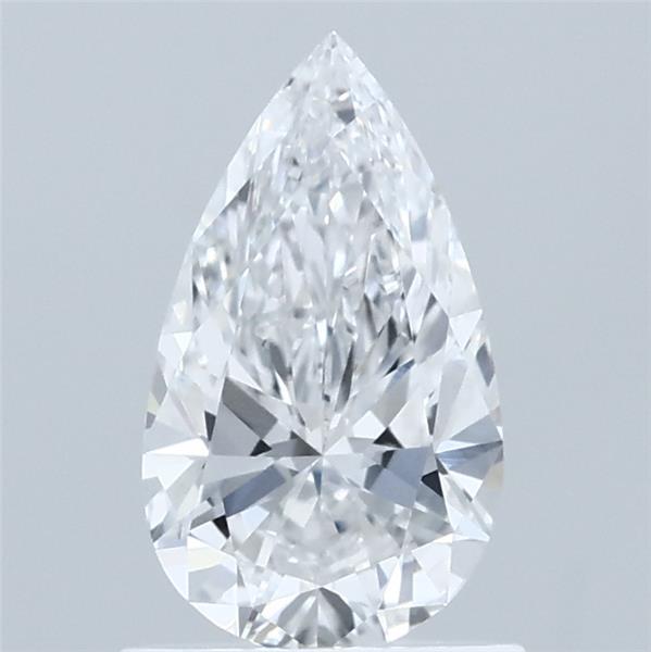 0.9ct Pear D VVS2 Lab Created Diamond