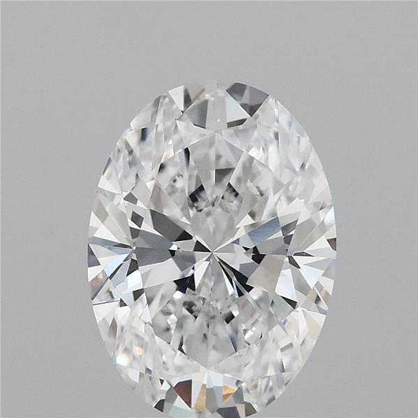 3.01ct Oval D VVS1 Lab Created Diamond