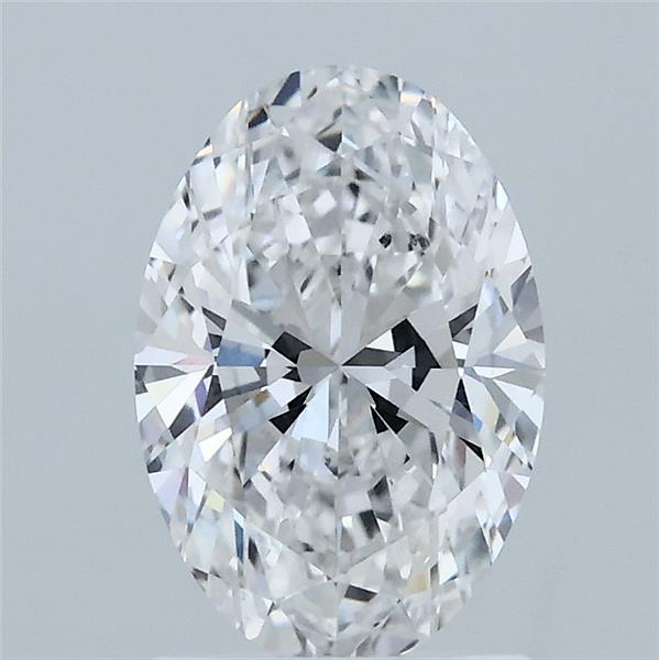 1.52ct Oval F VS1 Lab Created Diamond