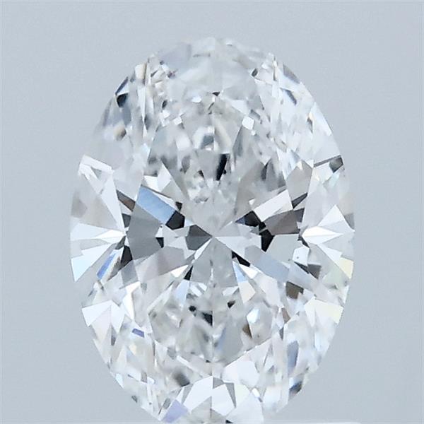 1ct Oval D VS1 Lab Created Diamond
