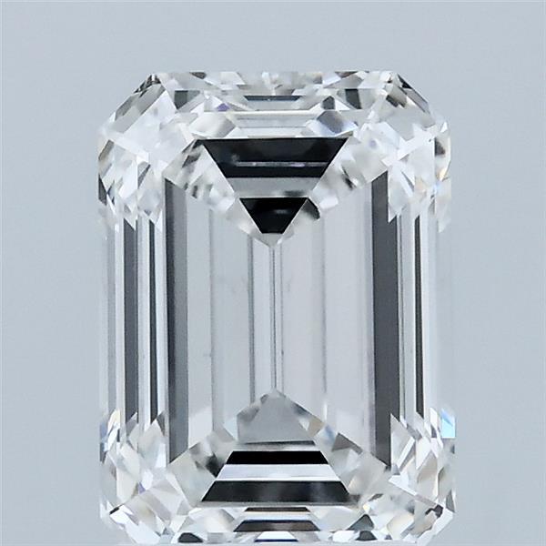 2ct Emerald E VS1 Lab Created Diamond