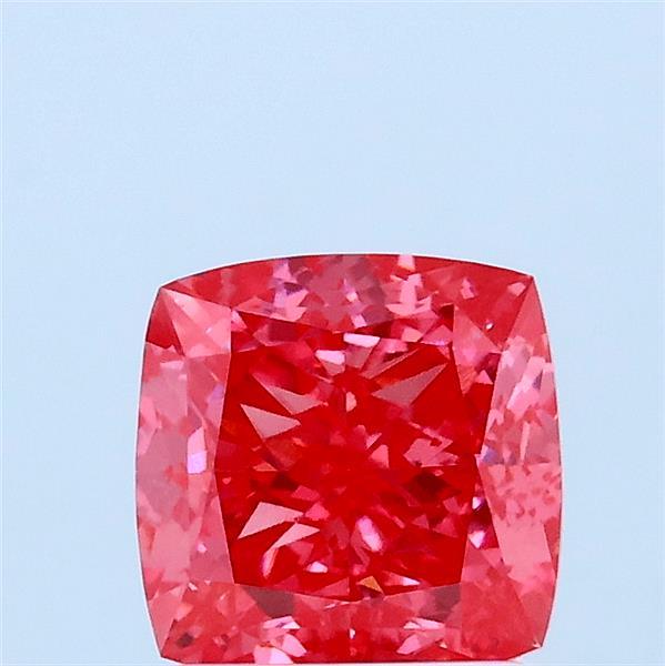 1.57ct Cushion FANCY VIVID PINK VVS2 Lab Created Diamond