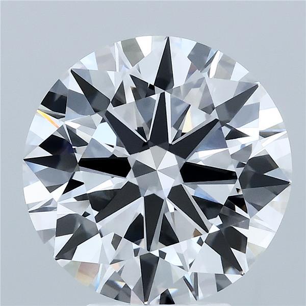 5ct Round E VVS2 Lab Created Diamond