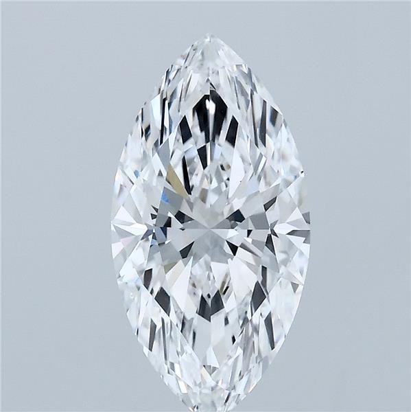 2.07ct Marquise D VVS2 Lab Created Diamond