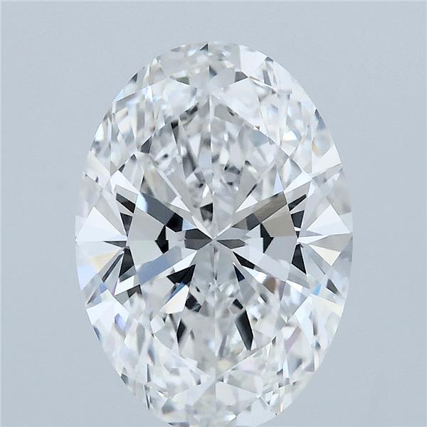 3ct Oval E VVS2 Lab Created Diamond