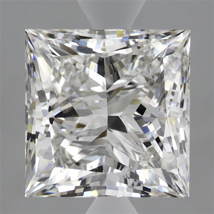 2.97ct Princess G VS2 Lab Created Diamond
