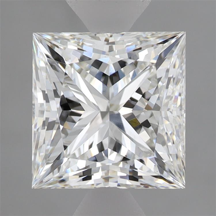 2.32ct Princess F VS1 Lab Created Diamond