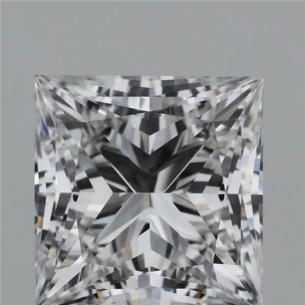 3.45ct Princess E VVS1 Lab Created Diamond