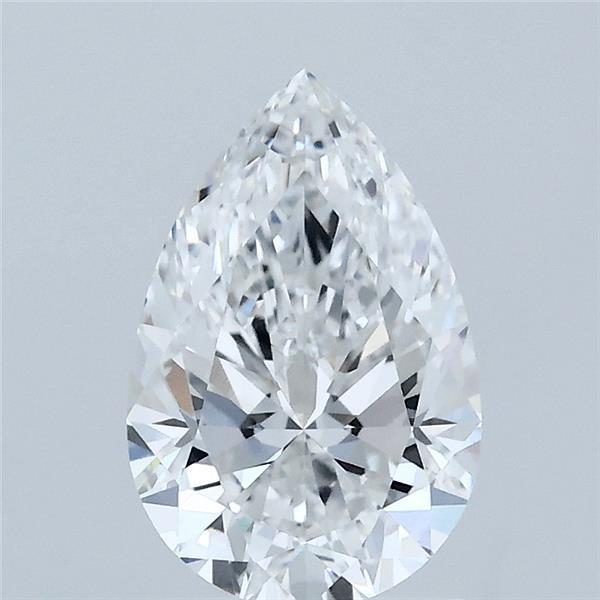 1.56ct Pear E VVS2 Lab Created Diamond