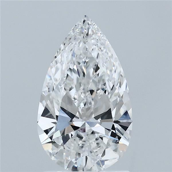 1.55ct Pear E VVS1 Lab Created Diamond