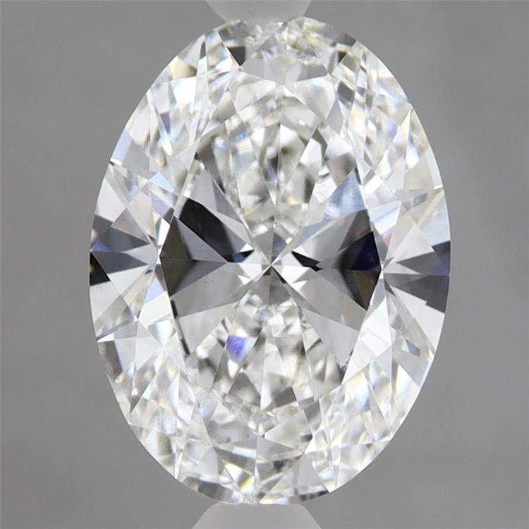 1.96ct Oval E VVS2 Lab Created Diamond