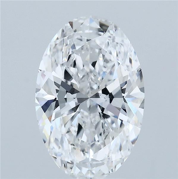 3.01ct Oval D VVS2 Lab Created Diamond