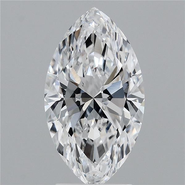 3.08ct Marquise D VVS2 Lab Created Diamond