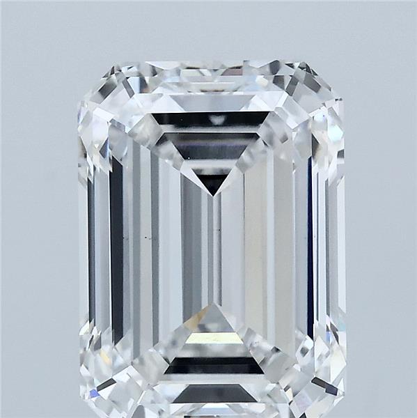 4.1ct Emerald E VS1 Lab Created Diamond