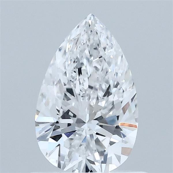 0.8ct Pear D VVS2 Lab Created Diamond