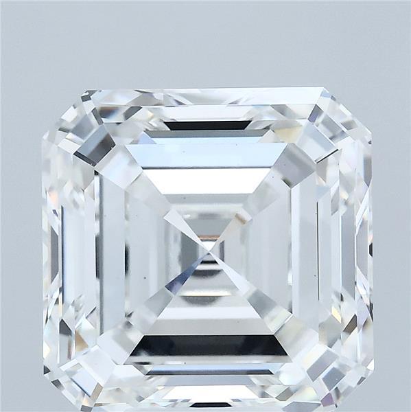 8.02ct Asscher E VVS2 Lab Created Diamond