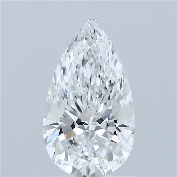 1ct Pear D VVS2 Lab Created Diamond