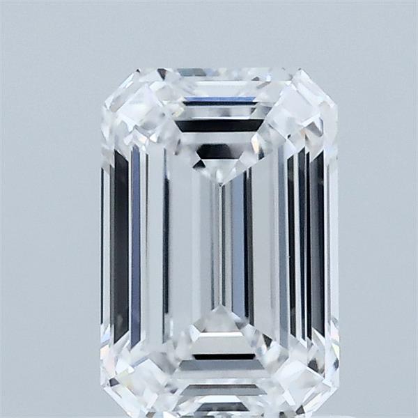 1.06ct Emerald D VVS2 Lab Created Diamond