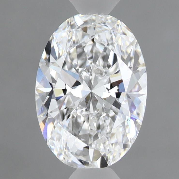 1.09ct Oval D VVS2 Lab Created Diamond