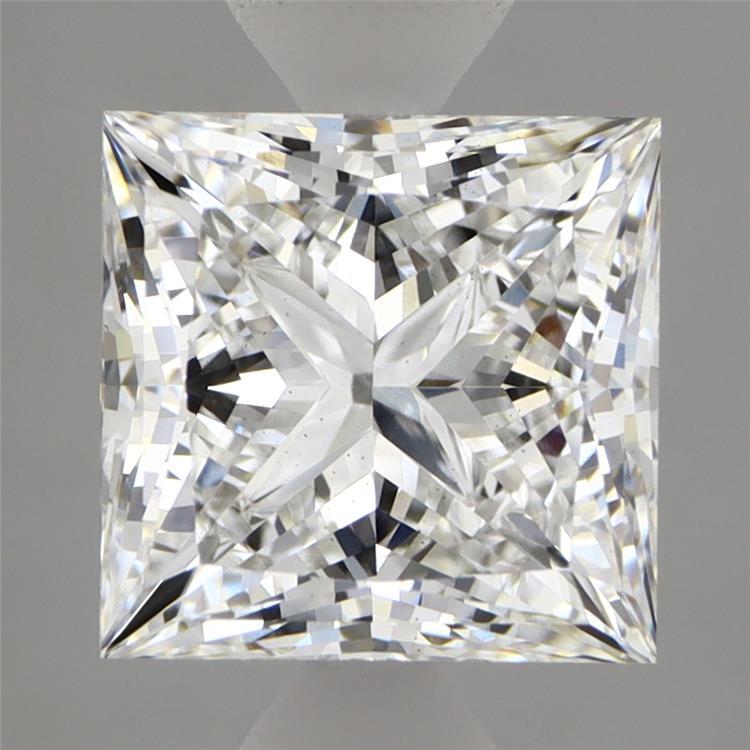 2.86ct Princess E VS2 Lab Created Diamond