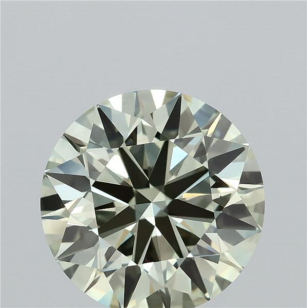 3.13ct Round FANCY INTENSE GREEN VS1 Lab Created Diamond