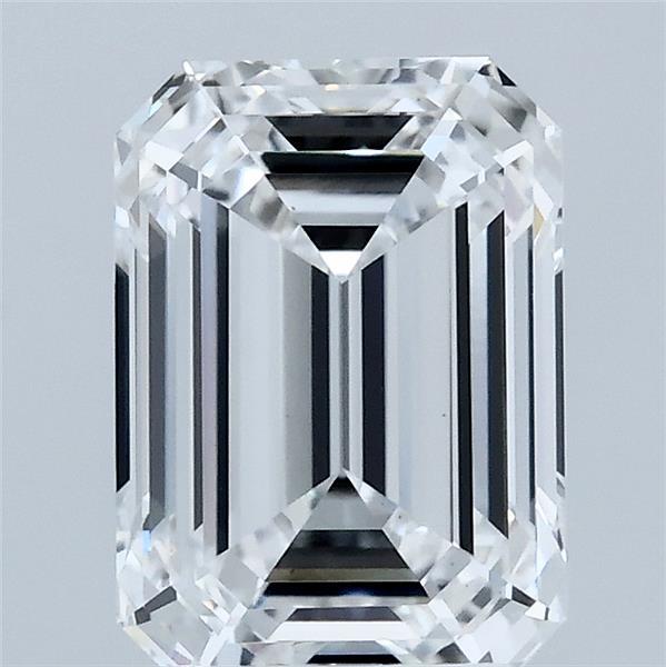 2.53ct Emerald D VS1 Lab Created Diamond