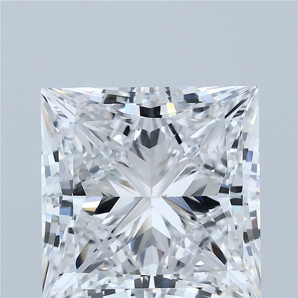 5ct Princess D VS1 Lab Created Diamond
