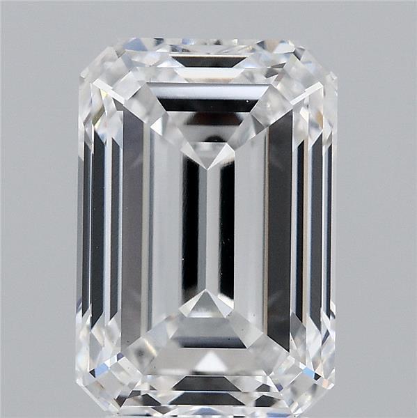 4.18ct Emerald D VS1 Lab Created Diamond