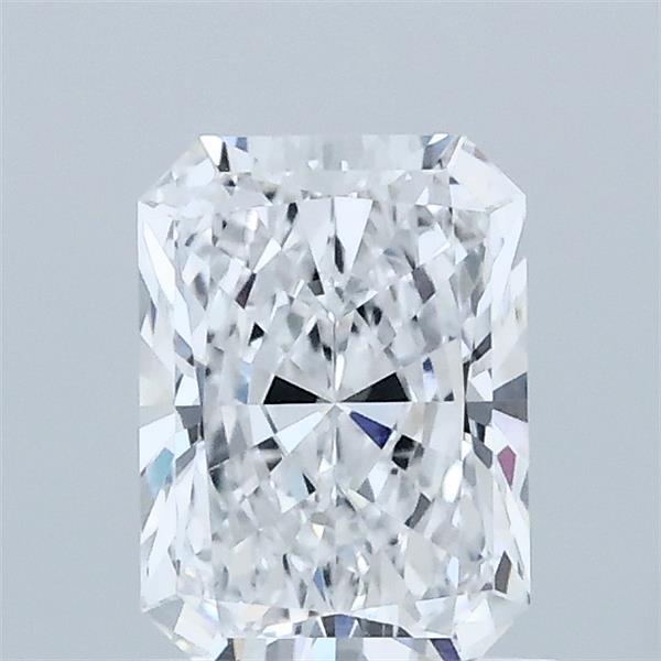 1ct Radiant D VVS2 Lab Created Diamond