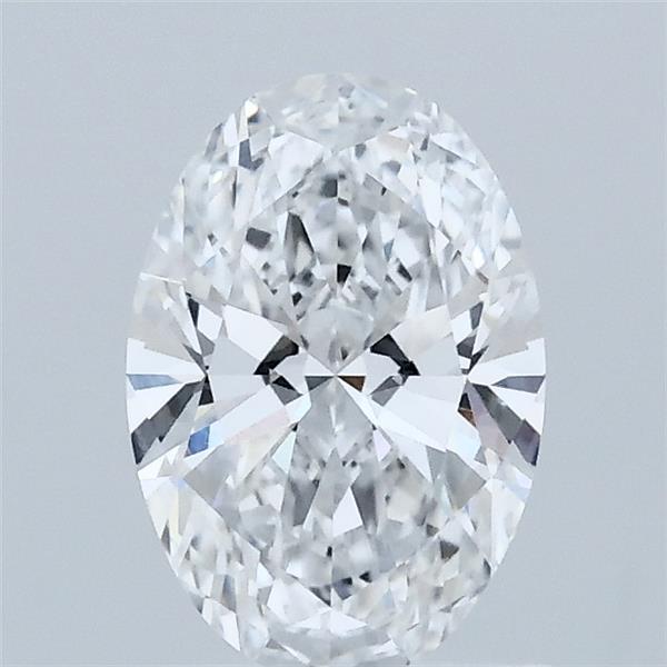 1.02ct Oval D VVS1 Lab Created Diamond