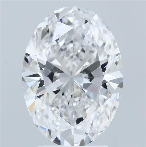 3.5ct Oval E VS1 Lab Created Diamond