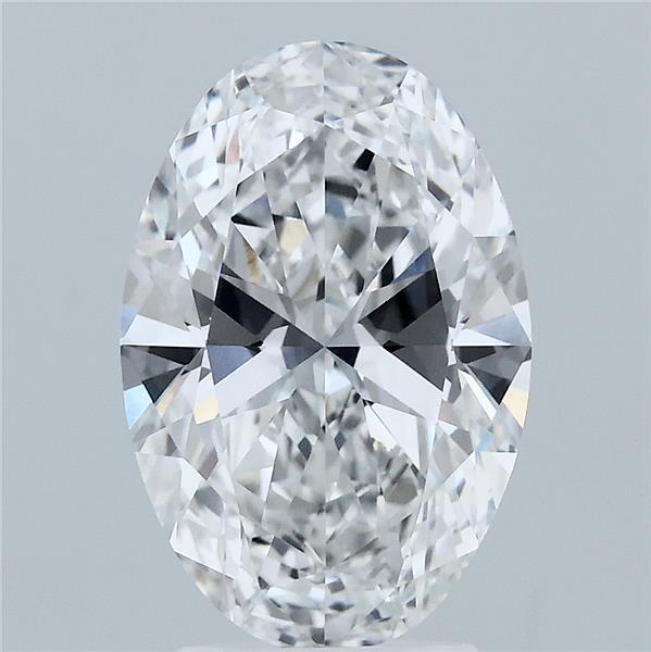 3.02ct Oval D VVS1 Lab Created Diamond