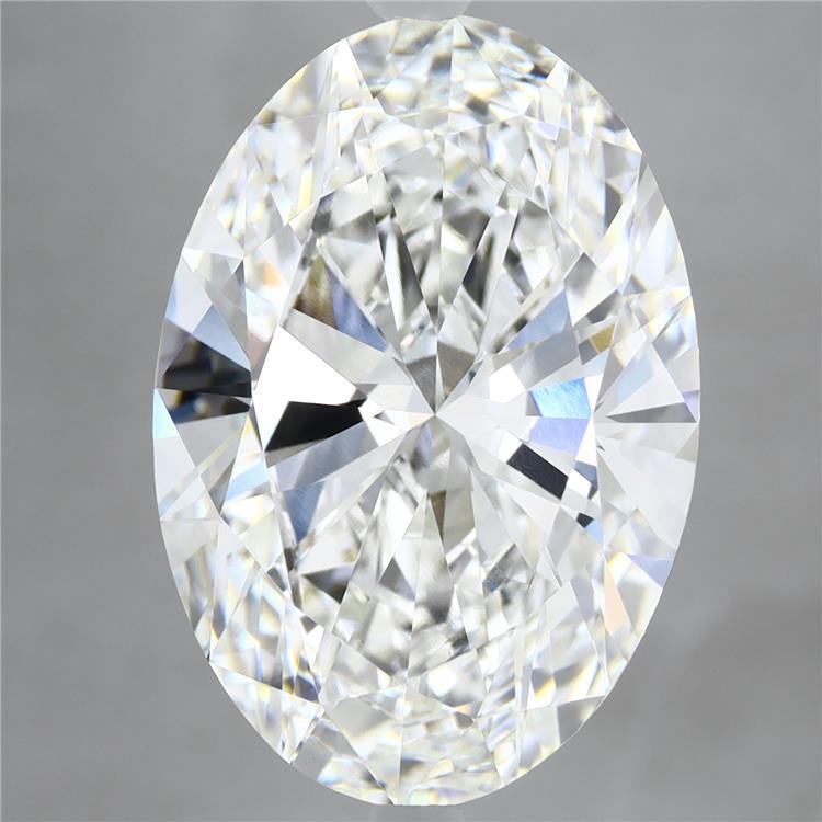9.91ct Oval E VVS2 Lab Created Diamond