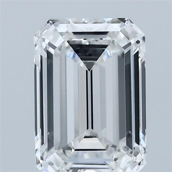 1.51ct Emerald E VVS2 Lab Created Diamond