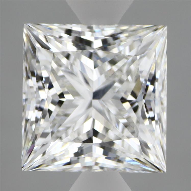3.01ct Princess E VVS2 Lab Created Diamond