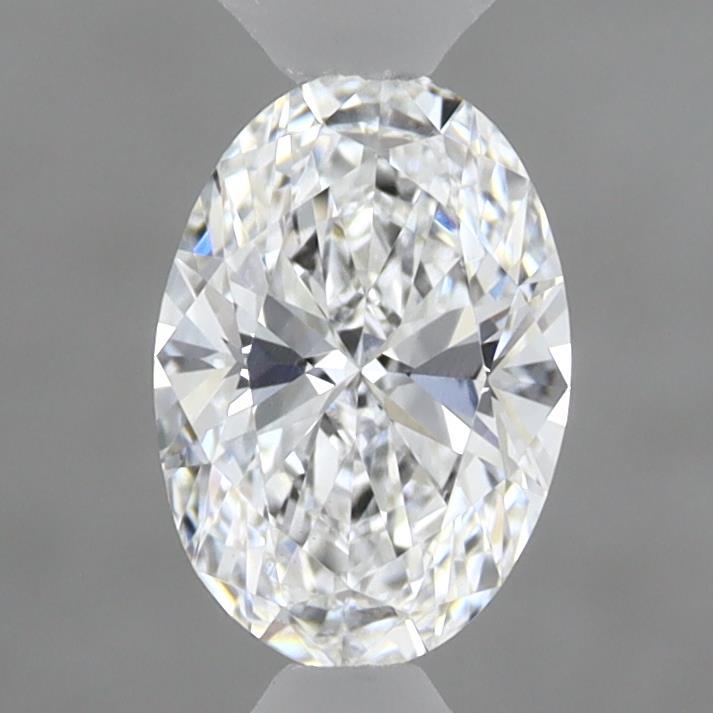 0.79ct Oval D VVS2 Lab Created Diamond