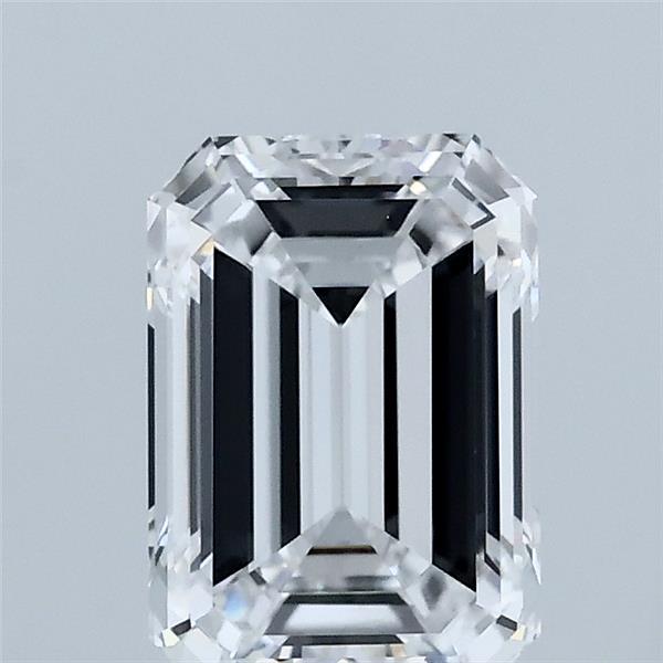 1.6ct Emerald D VVS2 Lab Created Diamond