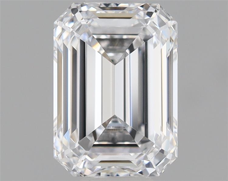 1.1ct Emerald D VS1 Lab Created Diamond