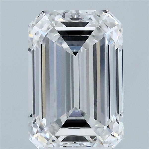 3.01ct Emerald E VVS2 Lab Created Diamond