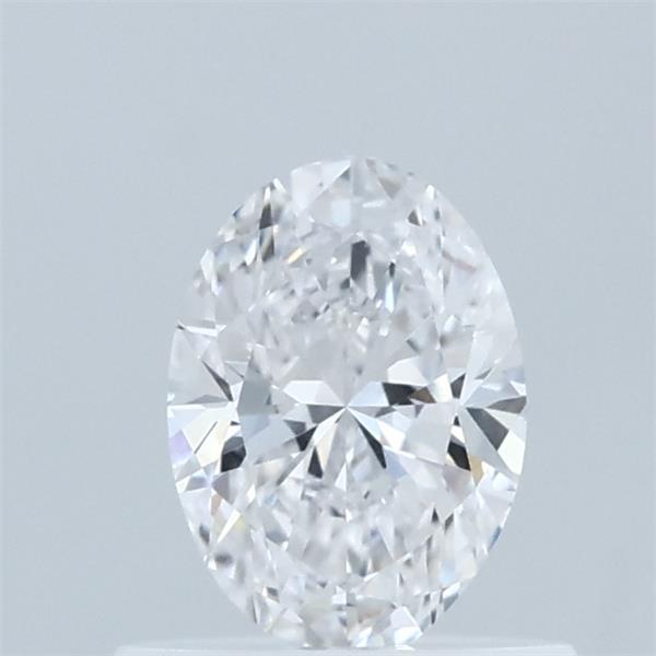 0.55ct Oval D VVS2 Lab Created Diamond