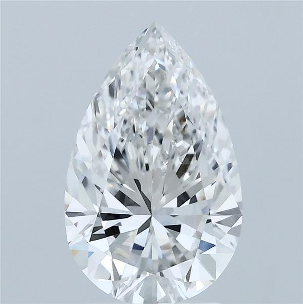 2.02ct Pear F VVS2 Lab Created Diamond