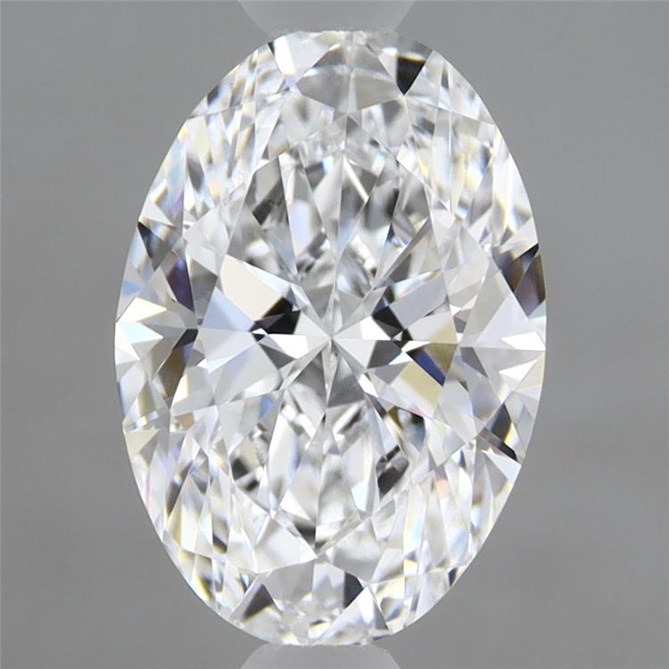 1.57ct Oval D VVS2 Lab Created Diamond