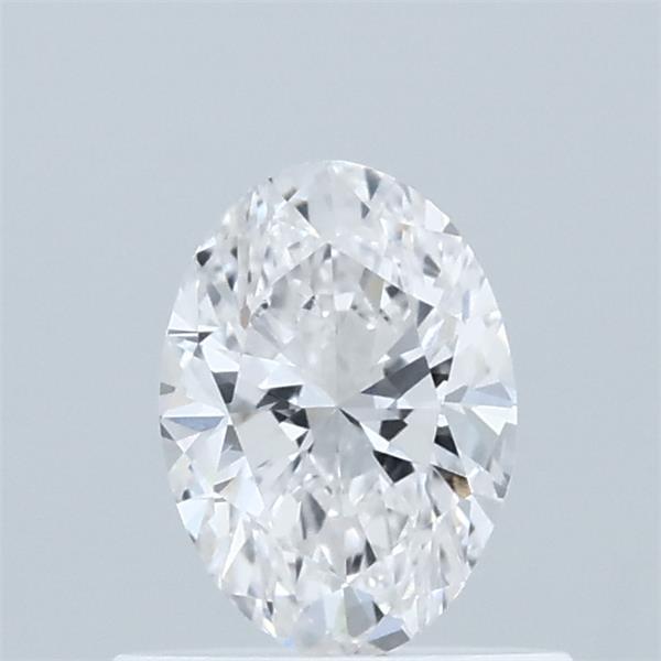 0.53ct Oval D VVS2 Lab Created Diamond