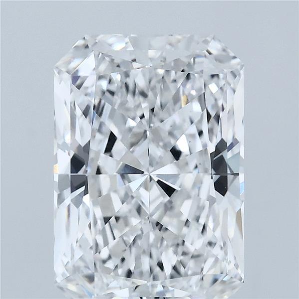 3.82ct Radiant D VVS2 Lab Created Diamond