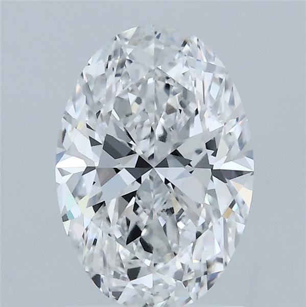 1.52ct Oval D VVS2 Lab Created Diamond
