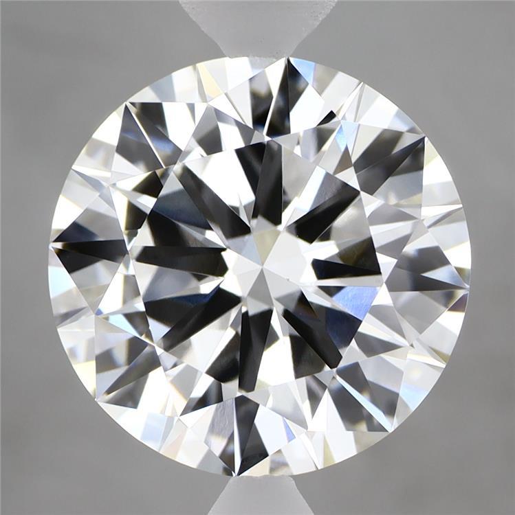 6.01ct Round F VVS2 Lab Created Diamond