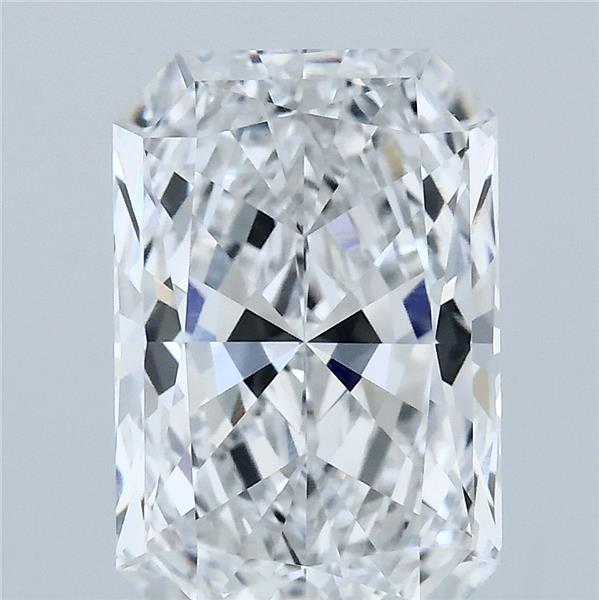 3.87ct Radiant E VVS2 Lab Created Diamond
