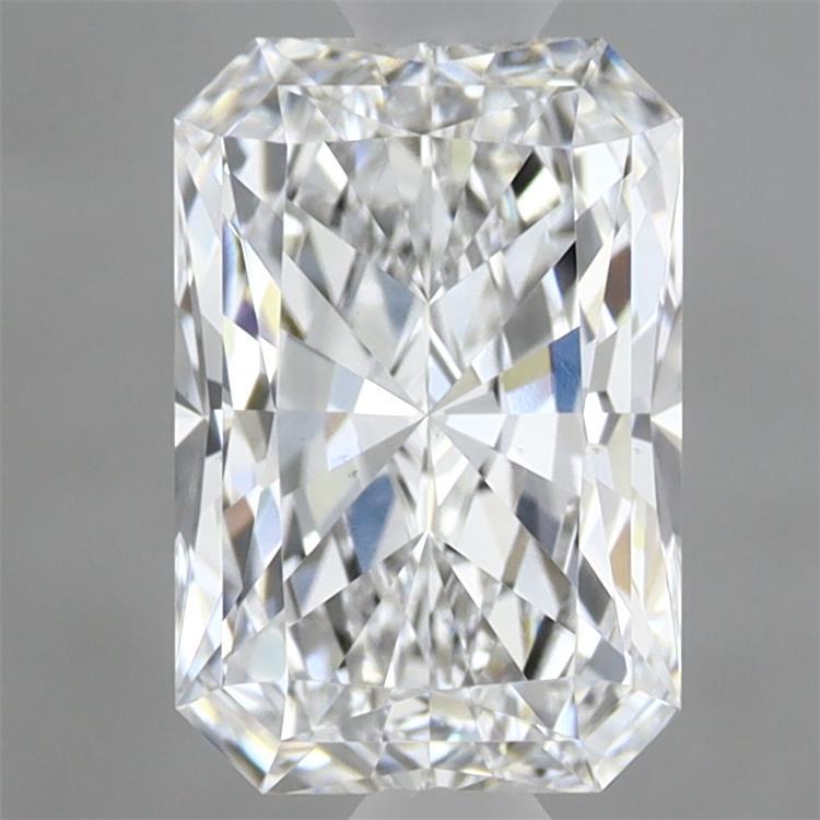 1.58ct Radiant D VS2 Lab Created Diamond